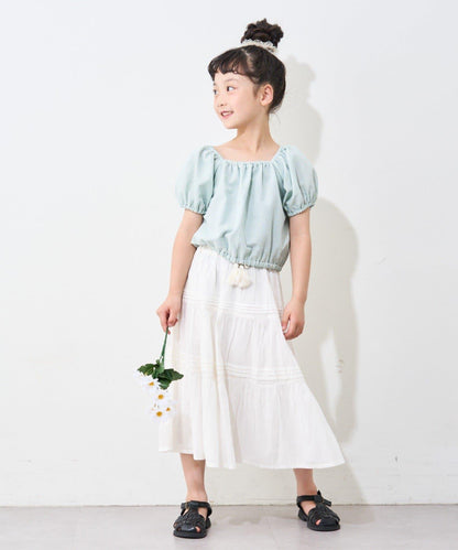 CIAOPANIC TYPY KIDS 泡泡袖短款襯衫