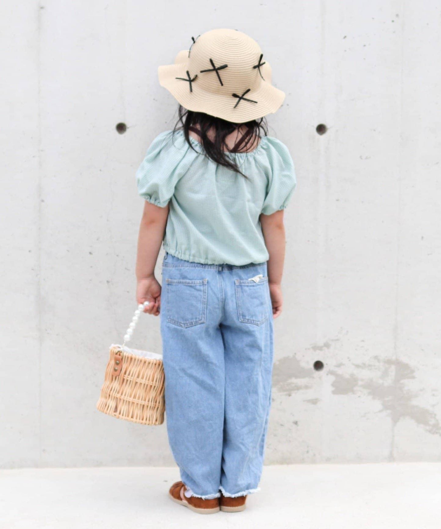 CIAOPANIC TYPY KIDS 泡泡袖短款襯衫