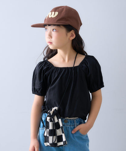 CIAOPANIC TYPY KIDS 泡泡袖短款襯衫