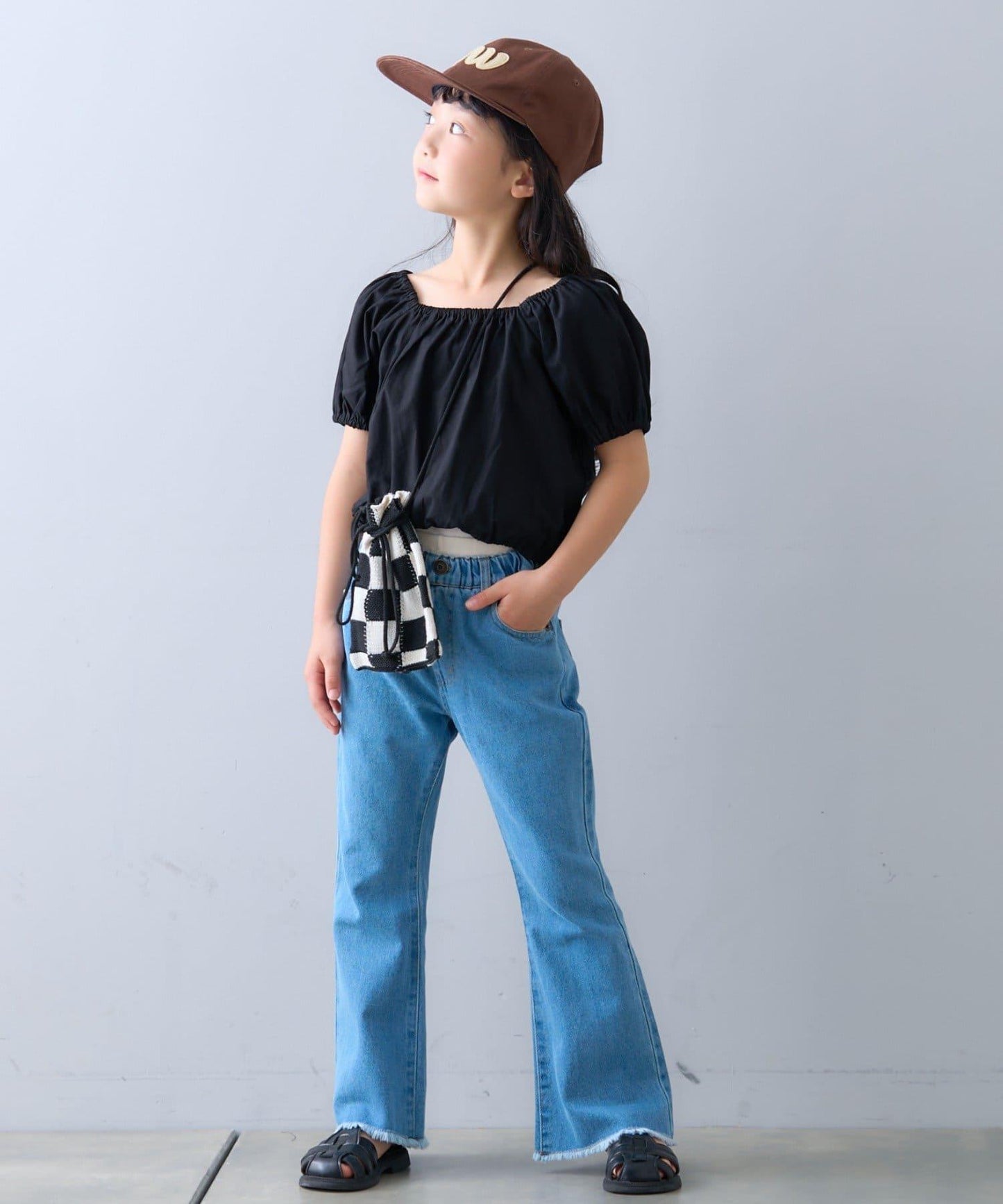 CIAOPANIC TYPY KIDS 泡泡袖短款襯衫