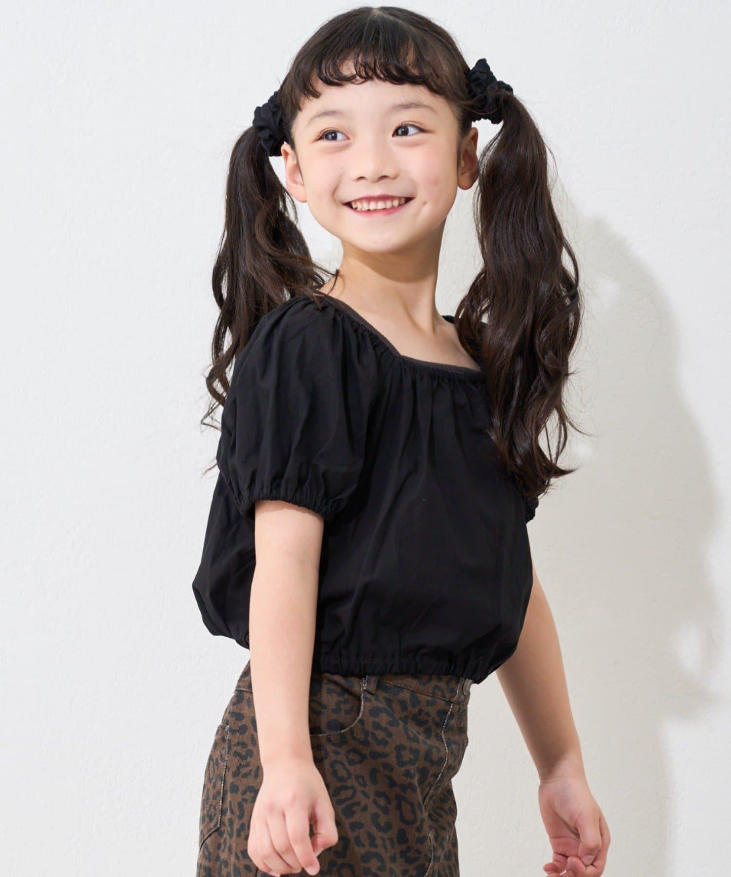 CIAOPANIC TYPY KIDS 泡泡袖短款襯衫