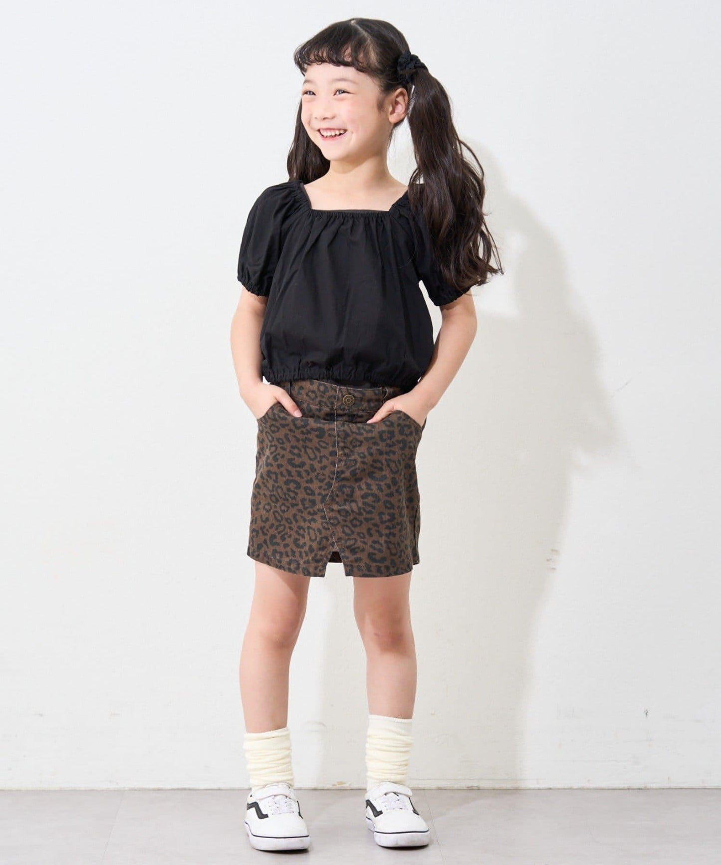 CIAOPANIC TYPY KIDS 泡泡袖短款襯衫