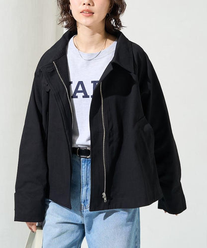 ショートフレアトレンチコート【限定展開】