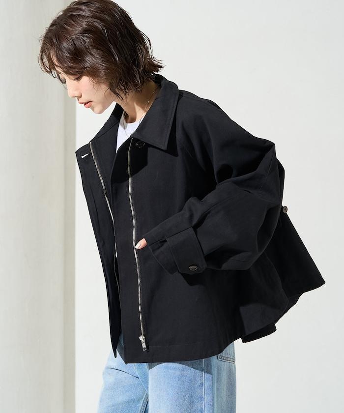 ショートフレアトレンチコート【限定展開】