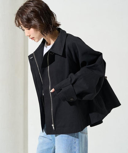 ショートフレアトレンチコート【限定展開】