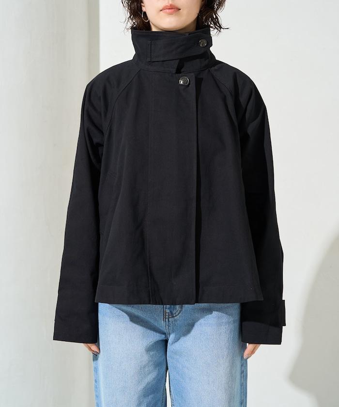 ショートフレアトレンチコート【限定展開】