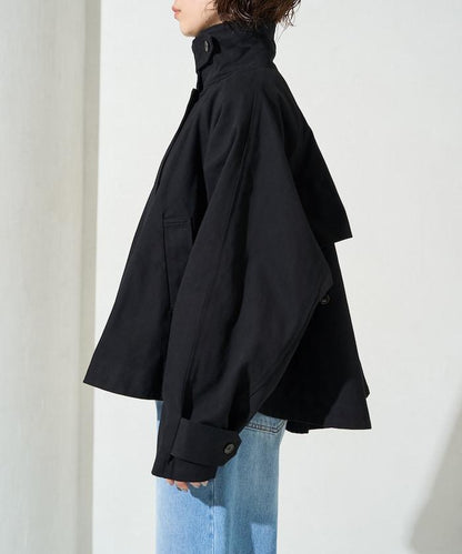 ショートフレアトレンチコート【限定展開】