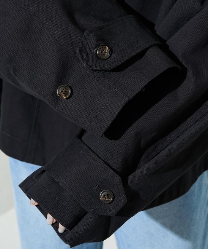 ショートフレアトレンチコート【限定展開】