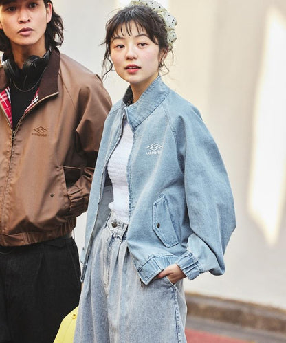 別注 DENIM STAND COLLAR BLOUSON