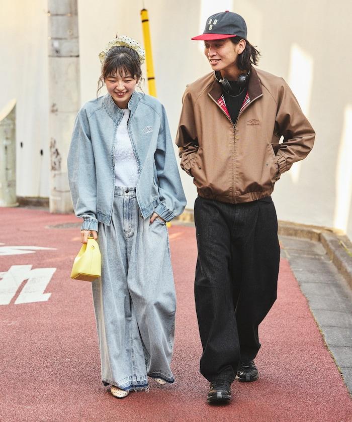 別注 DENIM STAND COLLAR BLOUSON