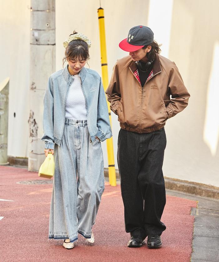 別注 DENIM STAND COLLAR BLOUSON