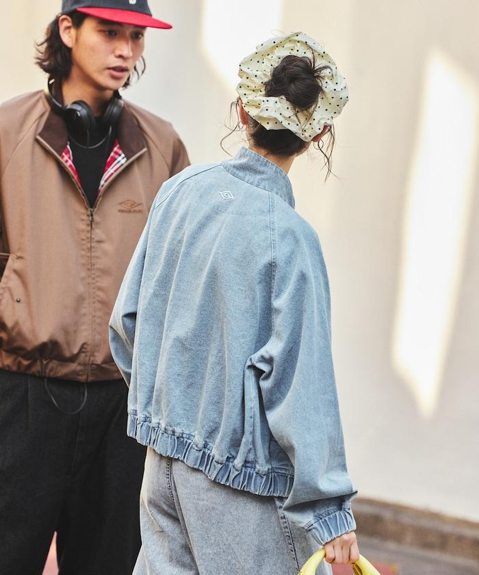 別注 DENIM STAND COLLAR BLOUSON