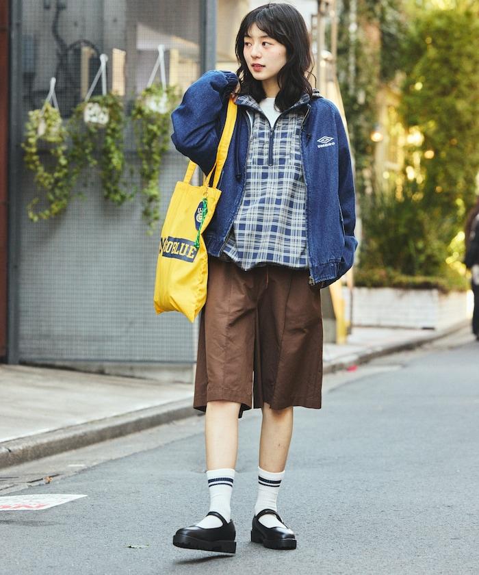 別注 DENIM STAND COLLAR BLOUSON