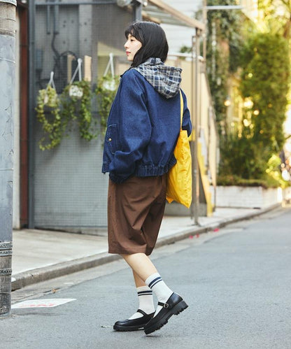 別注 DENIM STAND COLLAR BLOUSON