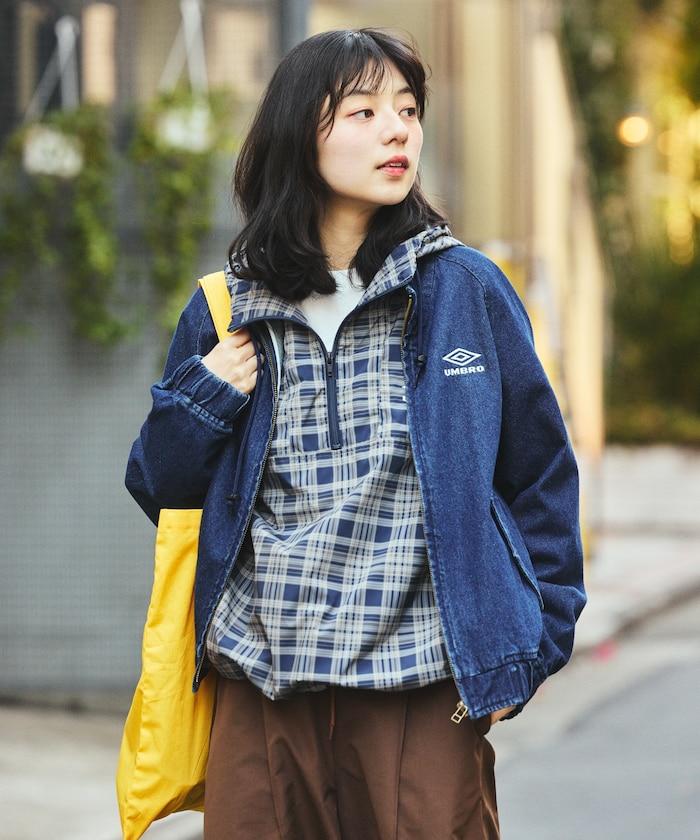 別注 DENIM STAND COLLAR BLOUSON