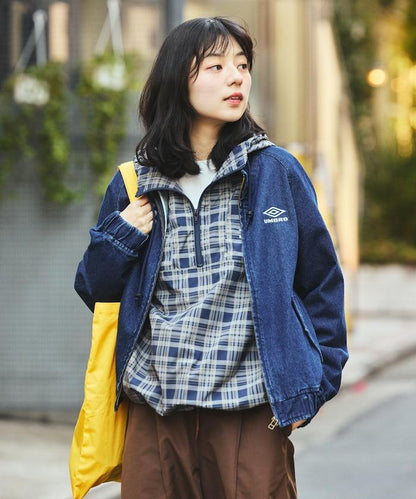 別注 DENIM STAND COLLAR BLOUSON