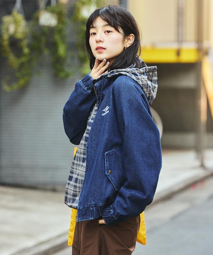 別注 DENIM STAND COLLAR BLOUSON