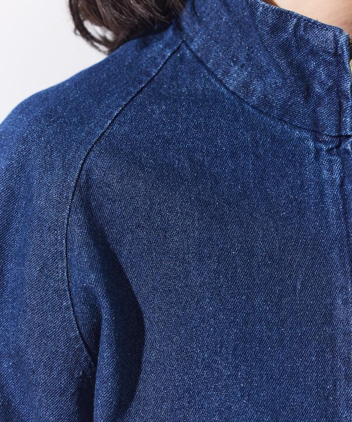 別注 DENIM STAND COLLAR BLOUSON