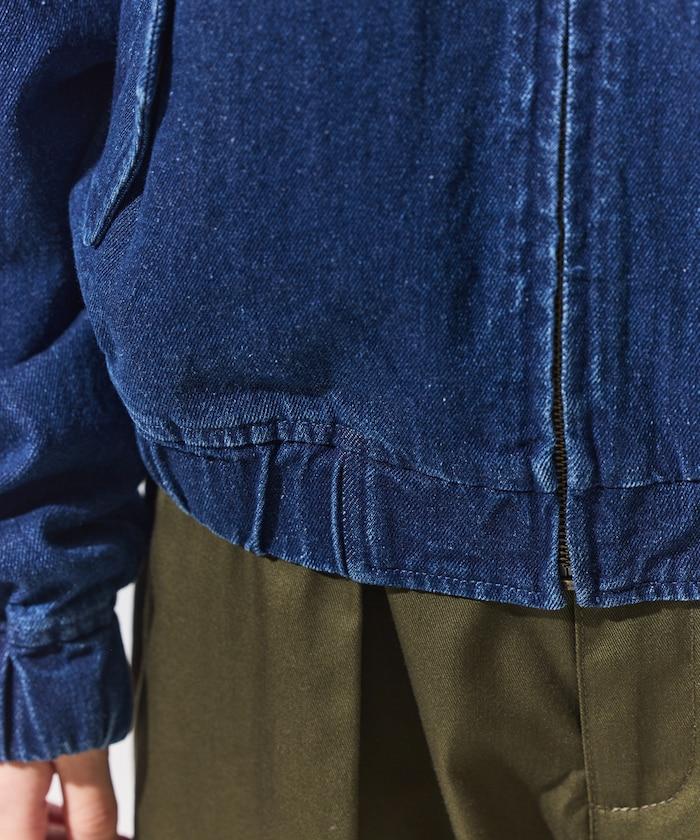 別注 DENIM STAND COLLAR BLOUSON