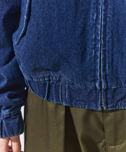 別注 DENIM STAND COLLAR BLOUSON