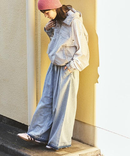 別注 Check Anorak Parka