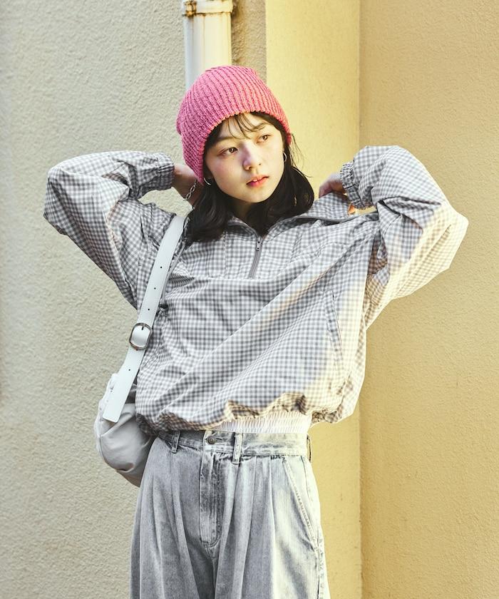 別注 Check Anorak Parka