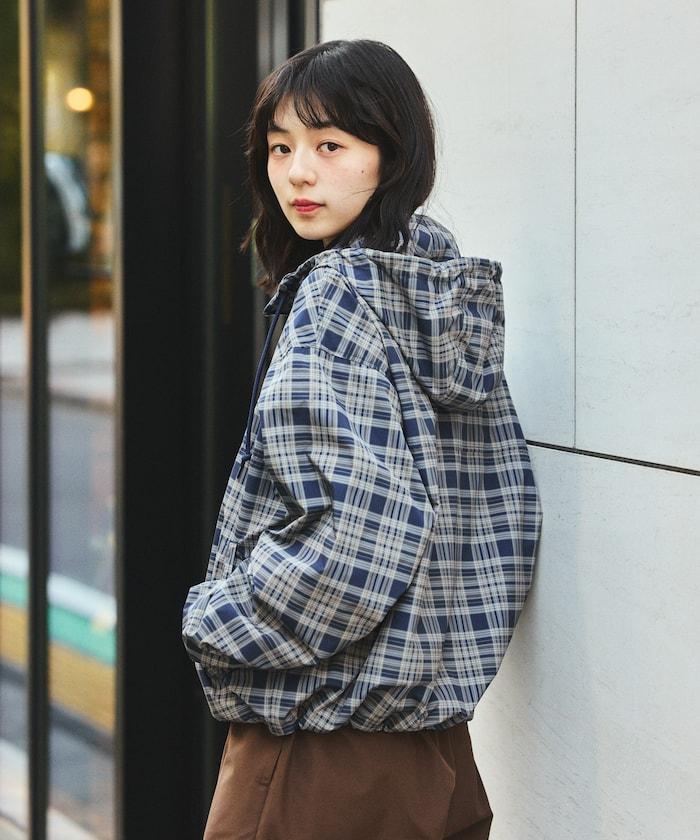 別注 Check Anorak Parka