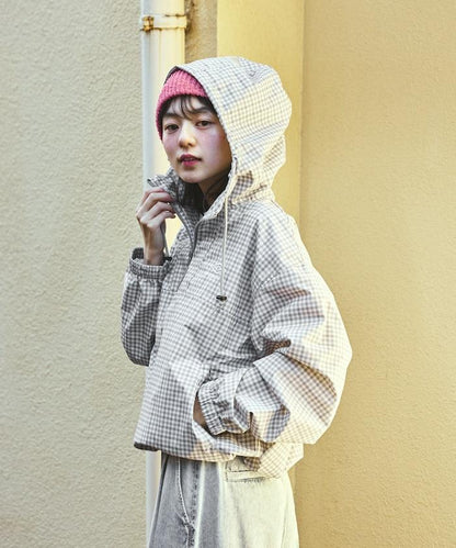 別注 Check Anorak Parka