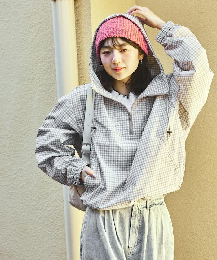 別注 Check Anorak Parka