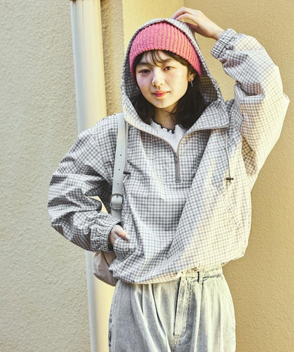 別注 Check Anorak Parka