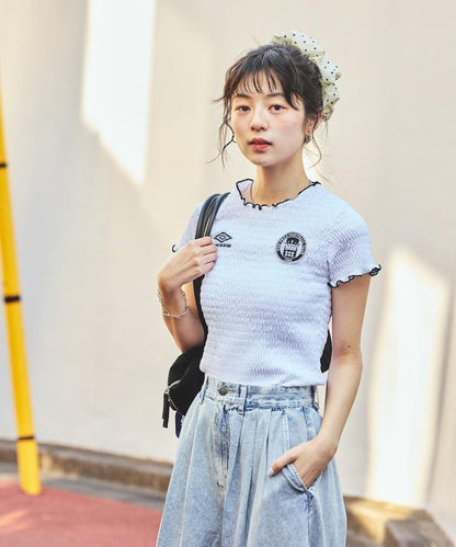 別注 SHIRRING T-SHIRT