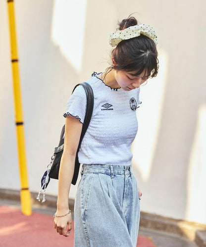 別注 SHIRRING T-SHIRT