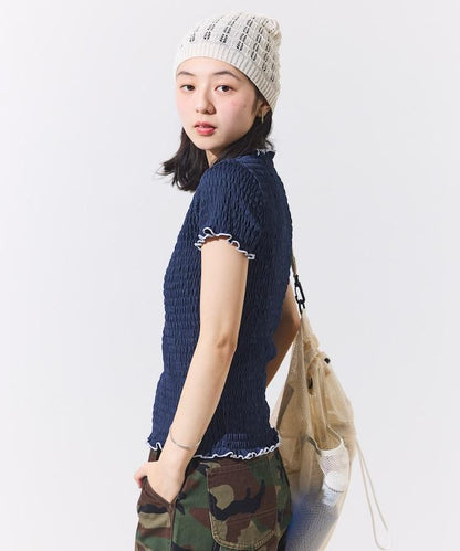 別注 SHIRRING T-SHIRT