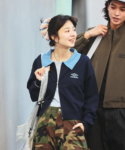 別注 COTTON ZIP KNIT