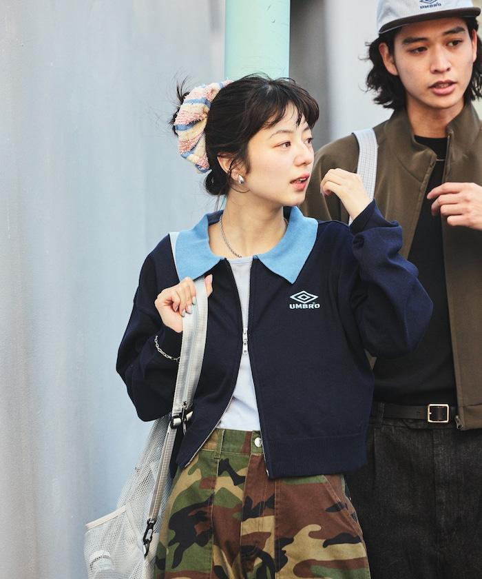 別注 COTTON ZIP KNIT