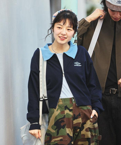 別注 COTTON ZIP KNIT