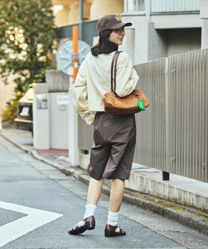 別注 TUCK HALF PANTS