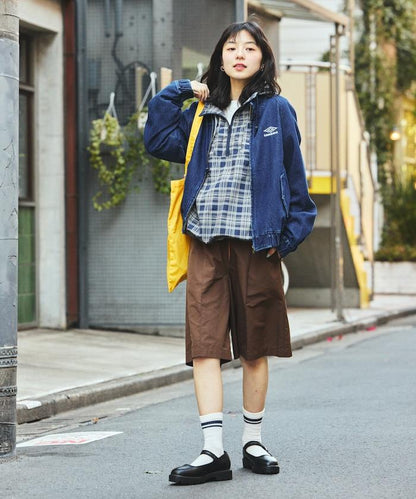 別注 TUCK HALF PANTS