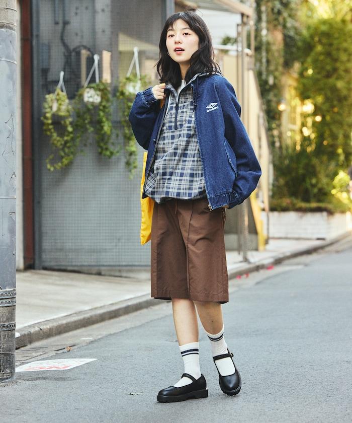 別注 TUCK HALF PANTS