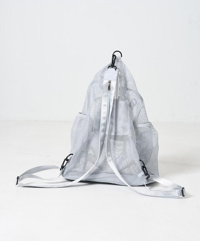 別注 マルチway ナイロンコード付き メッシュバッグ