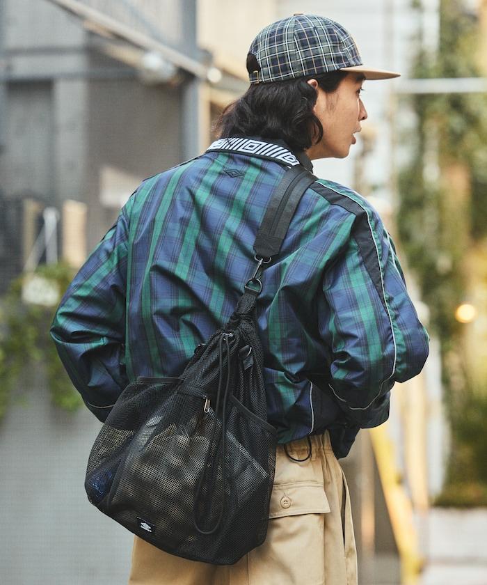 別注 マルチway ナイロンコード付き メッシュバッグ