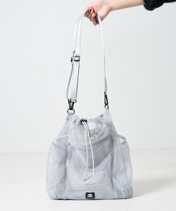 別注 マルチway ナイロンコード付き メッシュバッグ