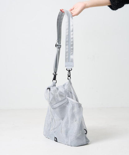 別注 マルチway ナイロンコード付き メッシュバッグ
