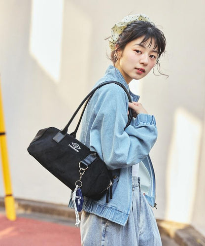 別注 スエードタッチ ボストンバッグ