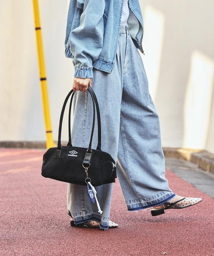 別注 スエードタッチ ボストンバッグ