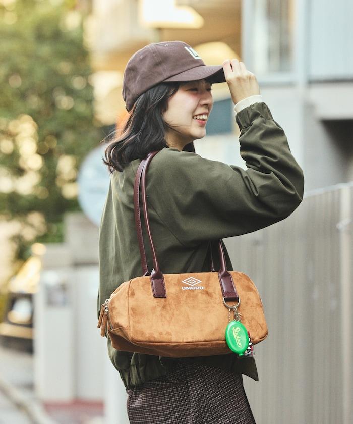 別注 スエードタッチ ボストンバッグ