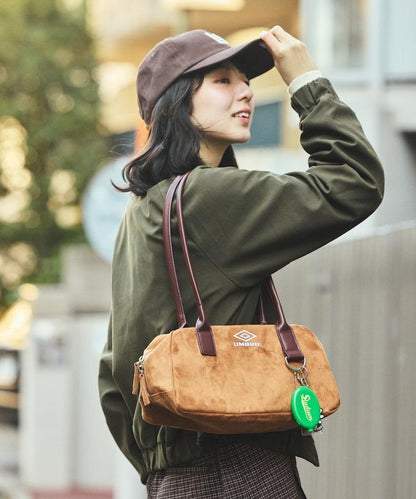 別注 スエードタッチ ボストンバッグ