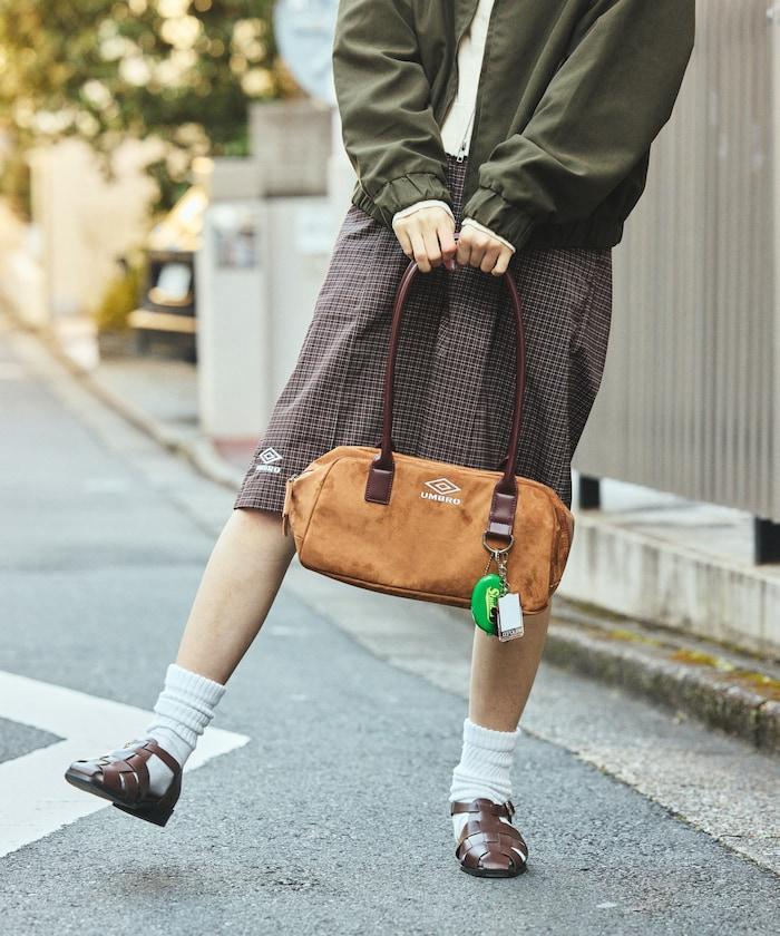 別注 スエードタッチ ボストンバッグ