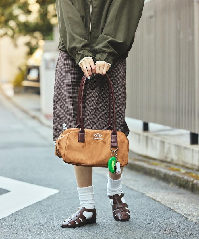 別注 スエードタッチ ボストンバッグ