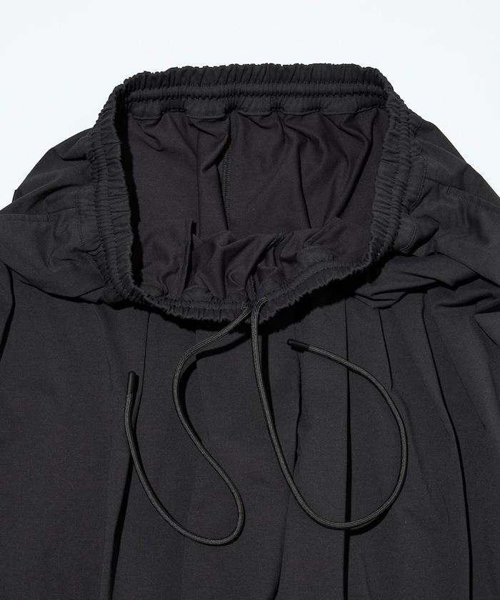 AIRDRY HIGH TECH YARN 高機能素材 イージー ワイド スラックスパンツ リラックスフィット